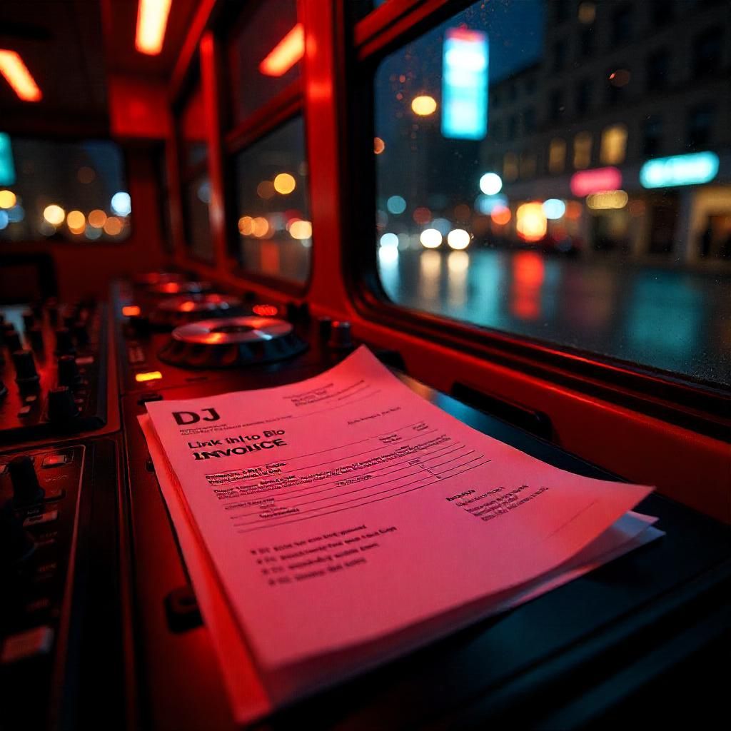 DJ Invoice Management - Professional billing and payment tracking
